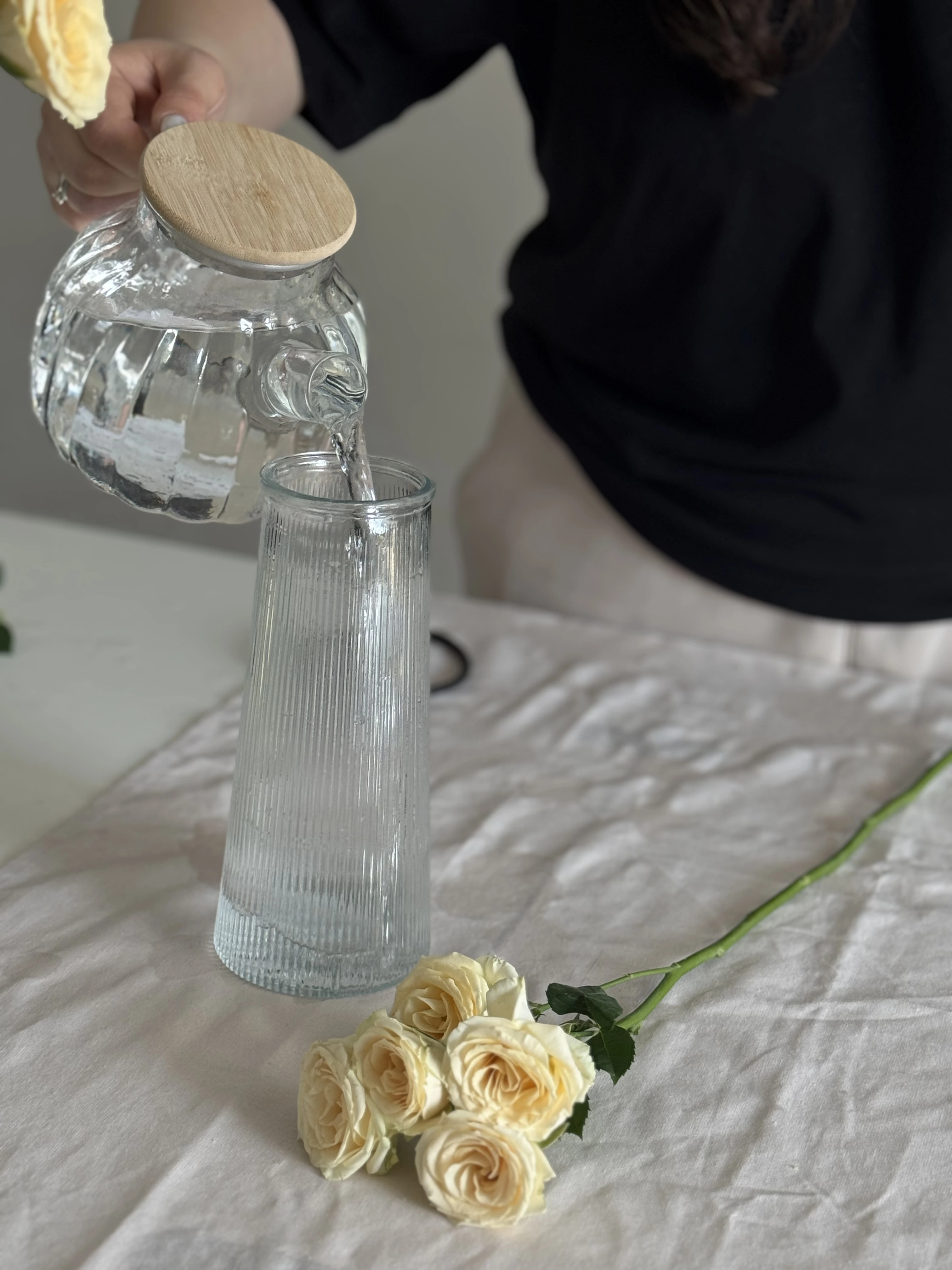 Хрестоподібний надріз на стеблі гортензії