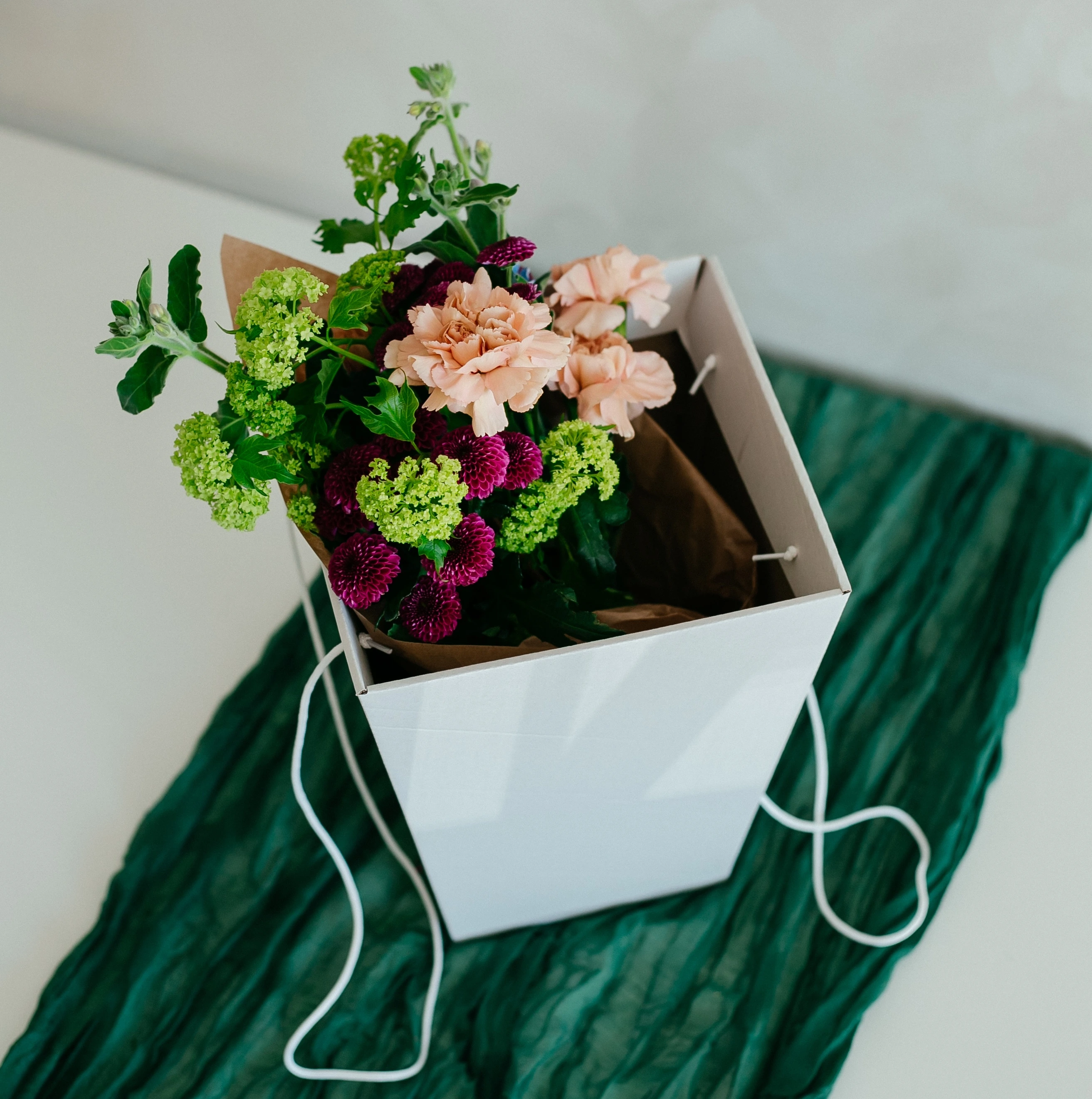 Букет з гортензій